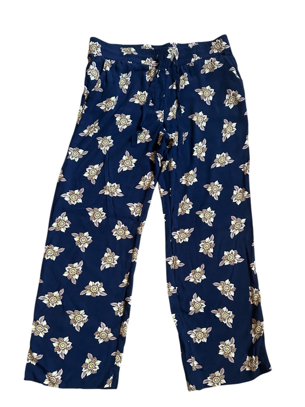 LOFT Ann Taylor Women’s Floral Print Pants – Size Medium